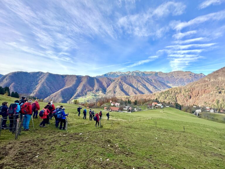 Kojca (1303 m) in Bevkova domačija, 18.11.2023