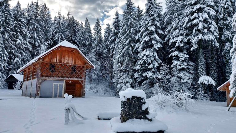 Dom planincev Farbanca (702 m), 23. 1. 2024