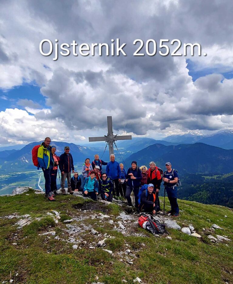 Ojstrnik (Osternig, AT, 2052 m), 25. 5. 2024