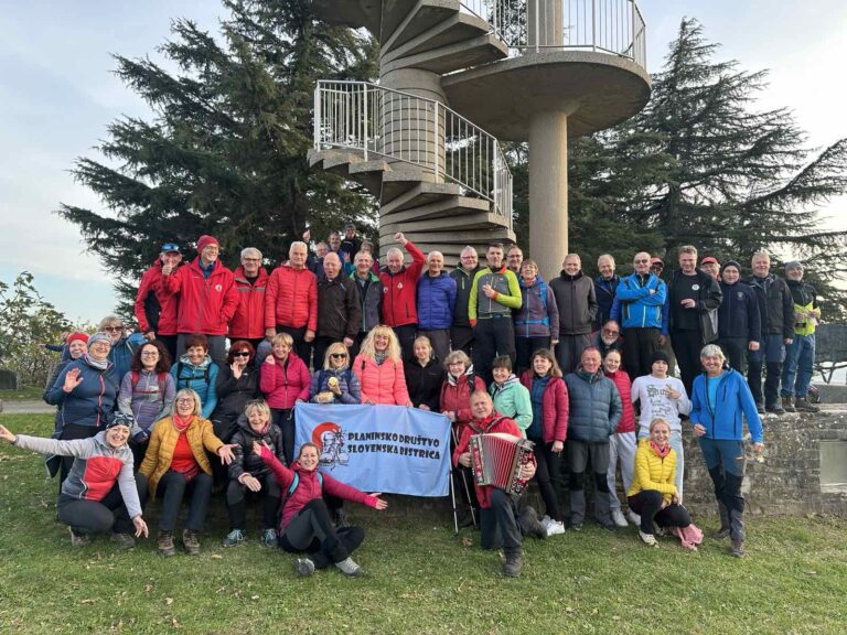 Izlet v neznano: Sabotin (609 m) & Goriška Brda, 9. 11. 2024