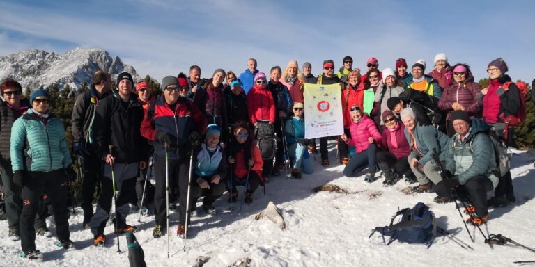 Zimska tura na Blejsko kočo na Lipanci (1631 m) in Mrežce (1965 m), 7. 12. 2024